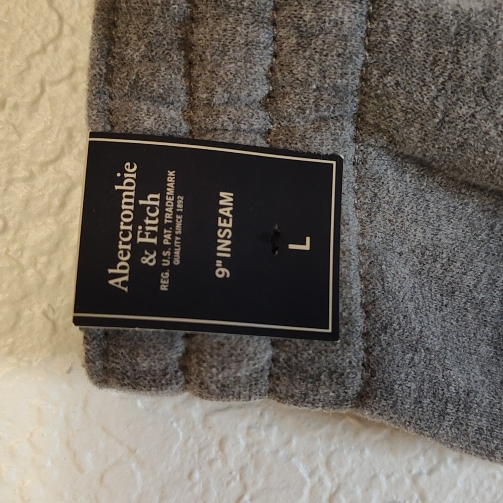 Abercrombie Soft Fleece Shorts Large 9" Inseam - Picture 3 of 5
